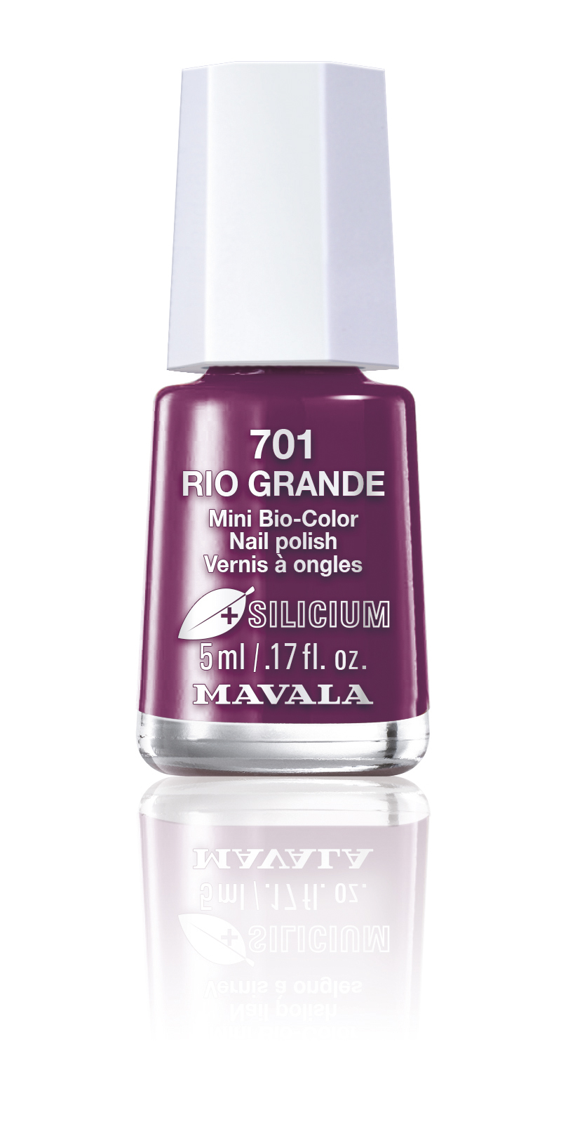 Rio Grande - 5 ml - der vegane Bio-Nagellack +Silicium